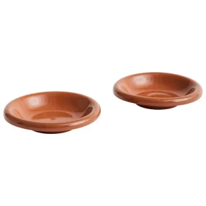 HAY Geschirr^Barro Schale, 2er-Set, Terracotta natur
