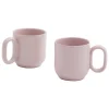 HAY Geschirr^Barro Tasse, 2er-Set, Rosa
