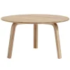 HAY Tische-Bella Couchtisch 60 cm, niedrig, Eiche lackiert