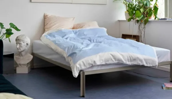Matri Betten-HAY Bett Connect, warmes Grau