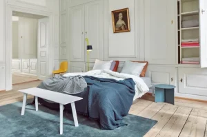 Matri Betten-HAY Bett Connect, warmes Grau