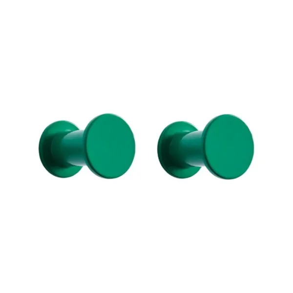 HAY Garderoben Und Kleiderbügel^Bolt Hook Set, 2 Stück, Grün