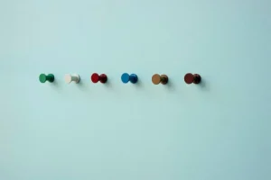 HAY Garderoben Und Kleiderbügel^Bolt Hook Set, 2 Stück, Grün