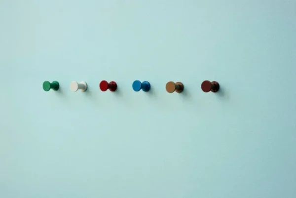 HAY Garderoben Und Kleiderbügel^Bolt Hook Set, 2 Stück, Grün