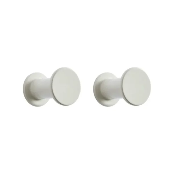 HAY Garderoben Und Kleiderbügel^Bolt Hook Set, 2 Stück, Hellgrau