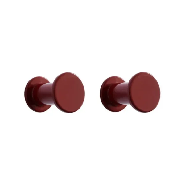 HAY Garderoben Und Kleiderbügel^Bolt Hook Set, 2 Stück, Rot