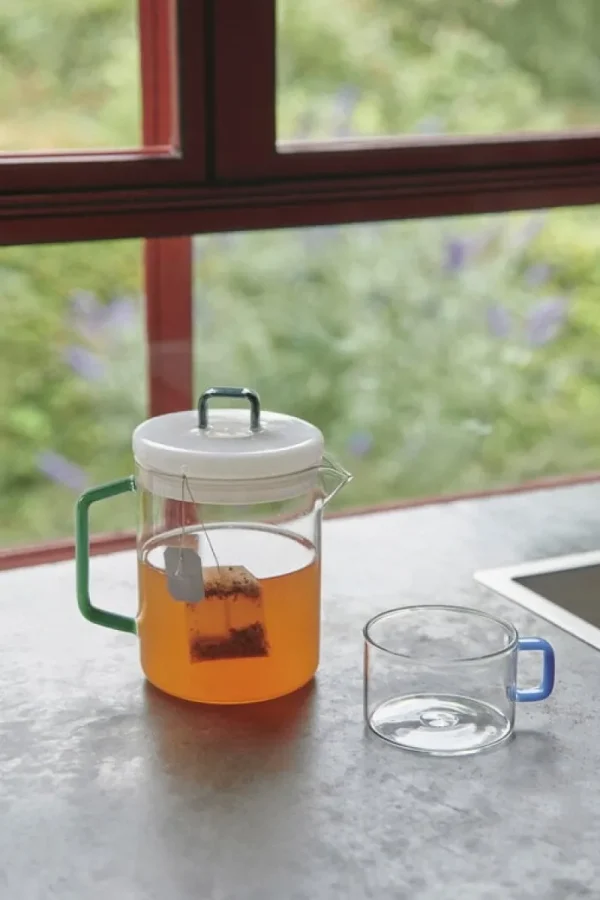 HAY Karaffen Und Krüge^Brew Kanne, klar - Jade-Weiß