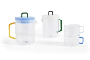HAY Geschirr^Brew Tasse, 2er-Set, klar - Jade-Weiß