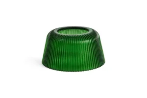 HAY Deckenleuchten-Brim Pendelleuchte, 24,5 cm, Flaschengrün, Glas