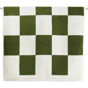 HAY Badezimmertextilien^Check Badematte, 50 x 90 cm, Matcha