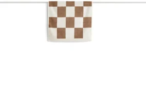 HAY Badezimmertextilien^Check Badematte, 50 x 90 cm, Cappuccino