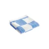 HAY Badezimmertextilien^Check Waschlappen, 30 x 30 cm, Himmelblau