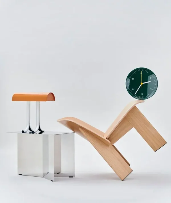 Lundia Sitzgelegenheiten-HAY Chisel Loungesessel, lackierte Eiche
