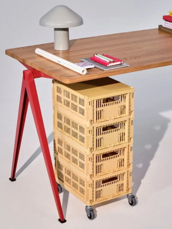 HAY Aufbewahrungsbehälter^Colour Crate Rollenset, 4 Stück, M