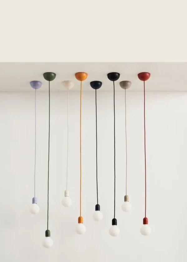 Muuto Deckenleuchten-HAY Common Pendelleuchten-Kabelset, bernstein-gelb