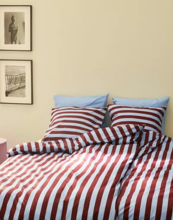 HAY Betten-Connect Bett, Kastanienrot
