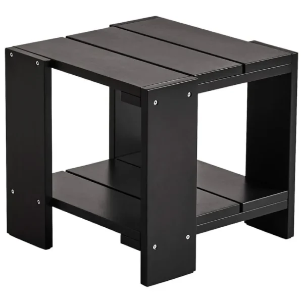 HAY Terrassenmöbel | Tische^Crate Beistelltisch, 49,5 x 49,5 cm, Schwarz