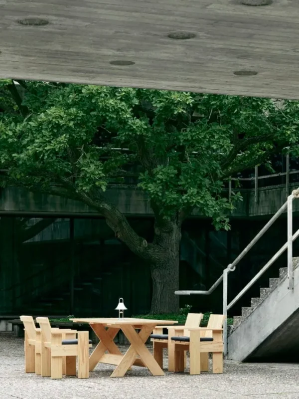 HAY Terrassenmöbel | Tische^Crate Esstisch, 180 cm, Kiefer lackiert