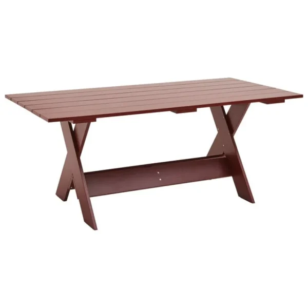 HAY Terrassenmöbel | Tische^Crate Esstisch, 180 cm, Rostrot