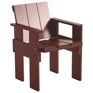 HAY Terrassenmöbel^Crate Esszimmerstuhl, Rostrot
