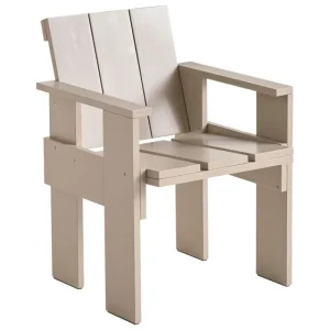 HAY Terrassenmöbel^Crate Esszimmerstuhl, Londoner Nebel
