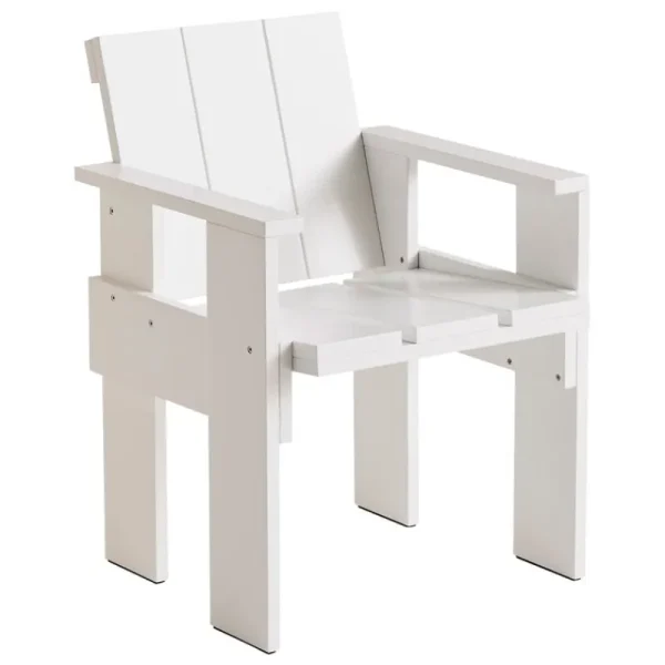 HAY Terrassenmöbel^Crate Esszimmerstuhl, Weiß