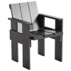 HAY Terrassenmöbel^Crate Esszimmerstuhl, Schwarz