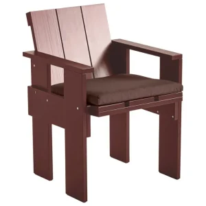 HAY Terrassenmöbel^Crate Esszimmerstuhl, Rostrot