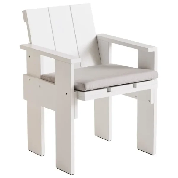 HAY Terrassenmöbel^Crate Esszimmerstuhl, Weiß