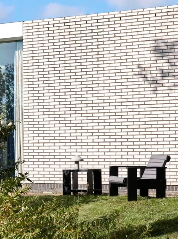 HAY Outdoor-textilien^Crate Gestepptes Kissen für Loungesessel, Himmelgrau