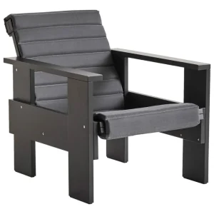 HAY Terrassenmöbel^Crate Loungesessel, Schwarz