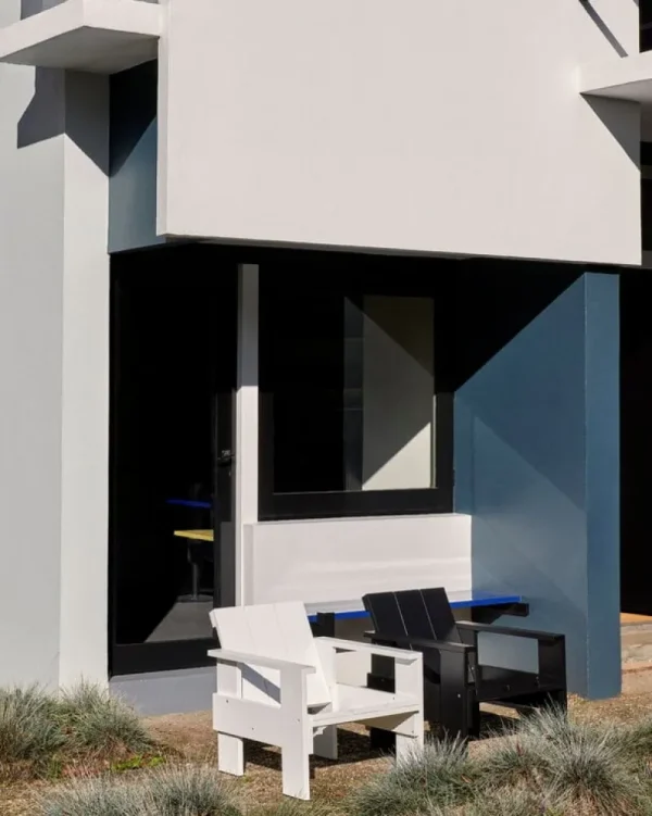 HAY Terrassenmöbel^Crate Loungesessel, Schwarz
