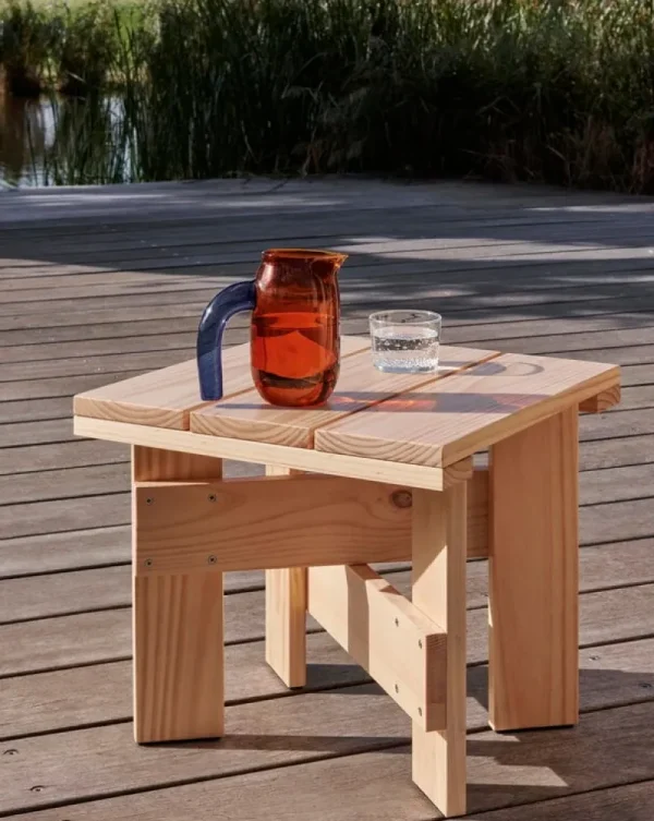 HAY Terrassenmöbel | Tische^Crate Low Tisch, 45 x 45 cm, lackiertes Kiefernholz