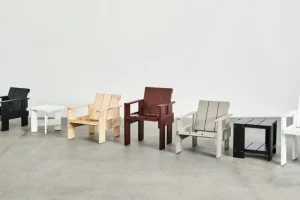 HAY Terrassenmöbel | Tische^Crate Low Tisch, 45 x 45 cm, Weiß