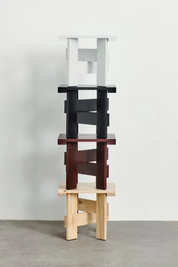 HAY Terrassenmöbel | Tische^Crate Low Tisch, 45 x 45 cm, Weiß