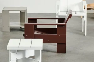 HAY Terrassenmöbel | Tische^Crate Low Tisch, 45 x 45 cm, Weiß