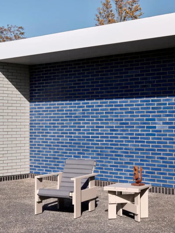 HAY Terrassenmöbel | Tische^Crate Low Tisch, 45 x 45 cm, Londoner Nebel