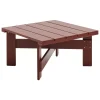 HAY Terrassenmöbel | Tische^Crate Tisch, niedrig, 75,5 x 75,5 cm, Rostrot