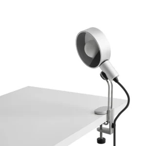 Tom Dixon Wandleuchten | Tischlampen-HAY Cupola Klemmleuchte, klar eloxiertes Aluminium