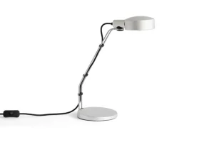 Hem Tischlampen-HAY Cupola Schreibtischleuchte, klar eloxiertes Aluminium