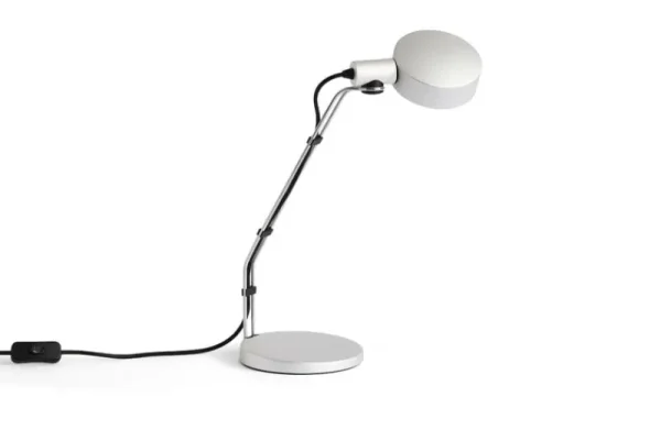 Hem Tischlampen-HAY Cupola Schreibtischleuchte, klar eloxiertes Aluminium