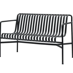 HAY Terrassenmöbel^Esszimmerbank Palissade, anthrazit
