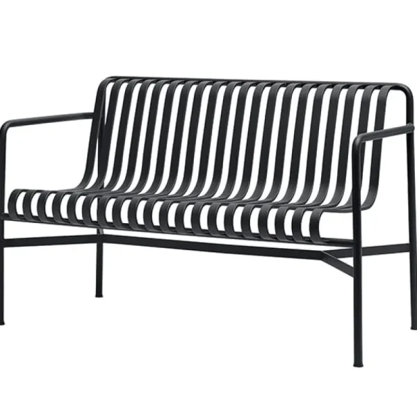 HAY Terrassenmöbel^Esszimmerbank Palissade, anthrazit