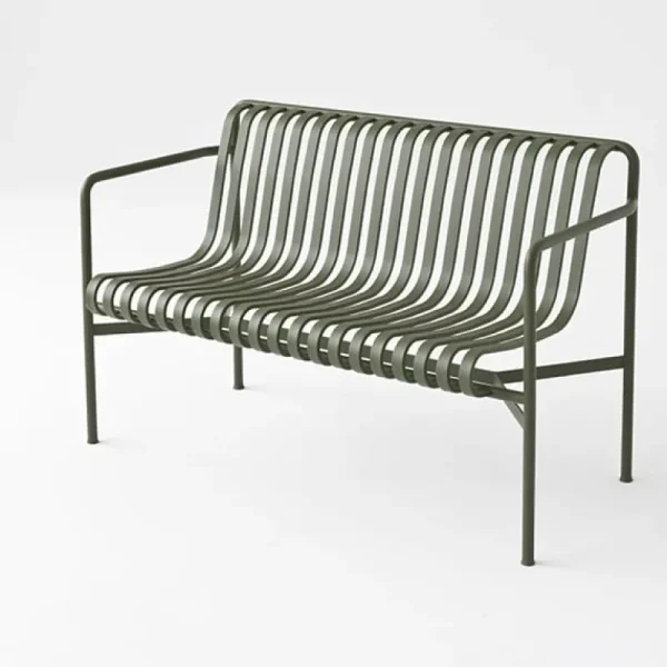 HAY Terrassenmöbel^Esszimmerbank Palissade, anthrazit