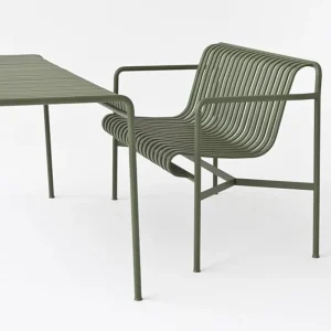 HAY Terrassenmöbel^Esszimmerbank Palissade, anthrazit
