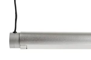 Nuura Deckenleuchten-HAY Factor Linear Pendelleuchte, Diffusor 1500, Aluminium