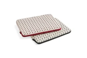 HAY Taschen^Logo Laptop-Hülle, Burgunderrot