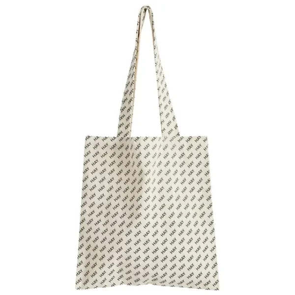 HAY Taschen^Logo Tragetasche, Schwarz