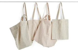 HAY Taschen^Logo Tragetasche, Burgunderrot