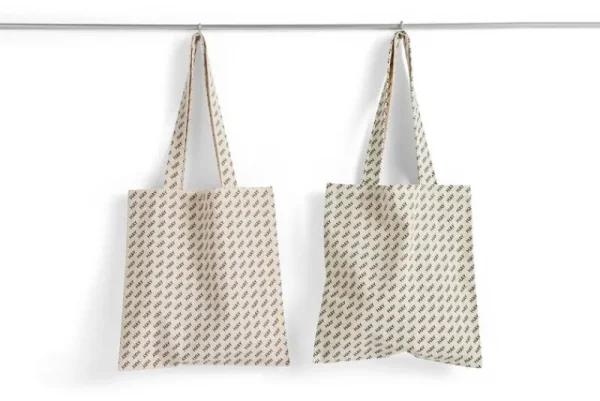 HAY Taschen^Logo Tragetasche, Burgunderrot